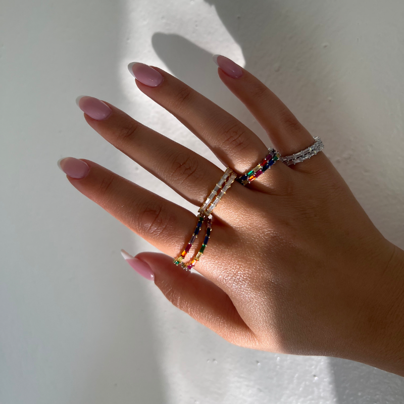 Everyday Baguette Stackable Ring