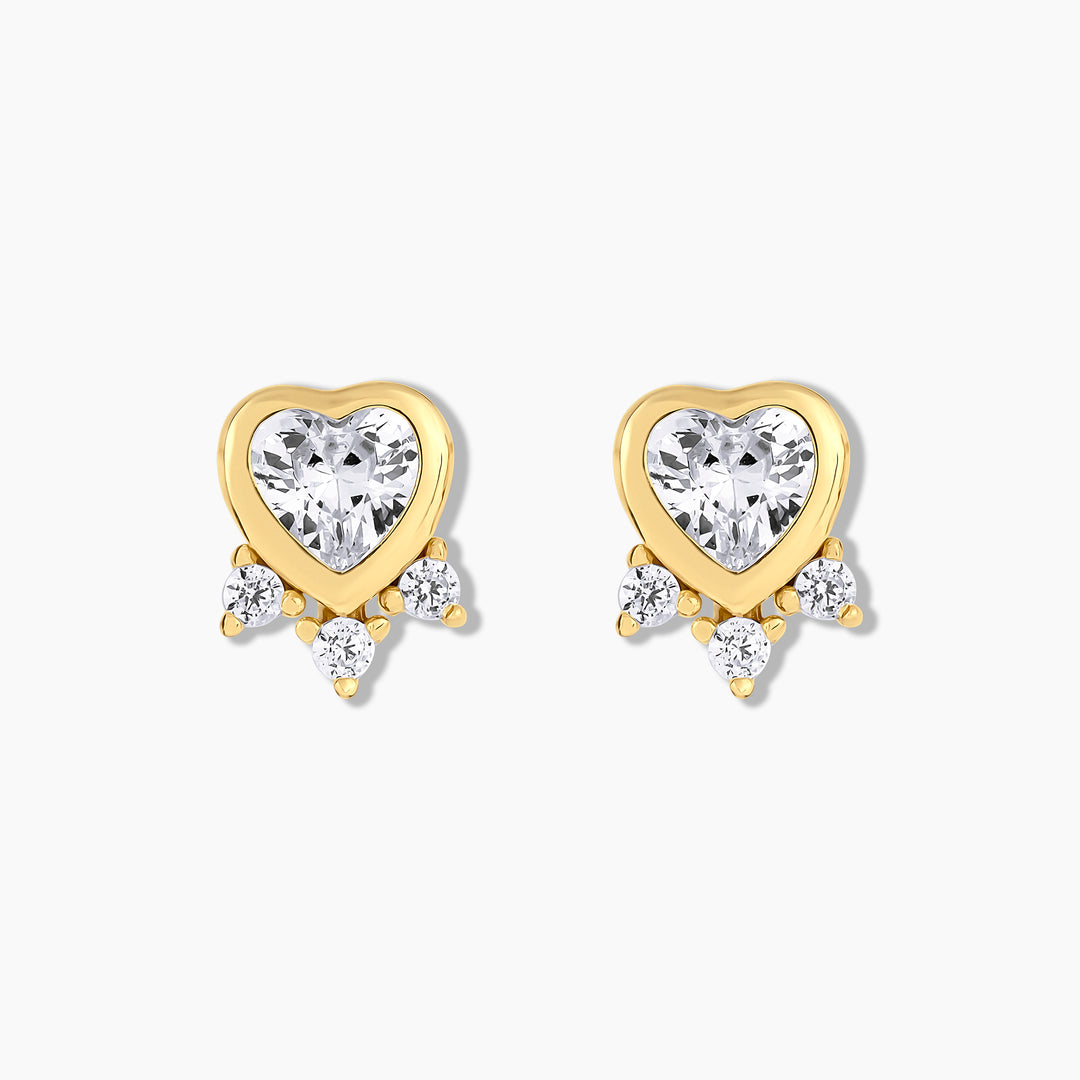 Amor Studs- Gold