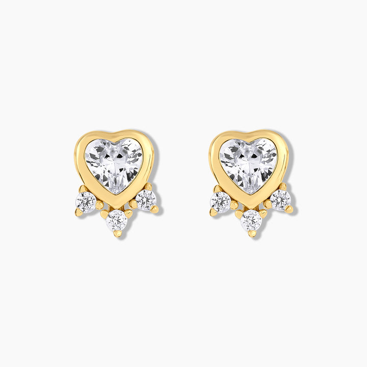 Amor Studs- Gold