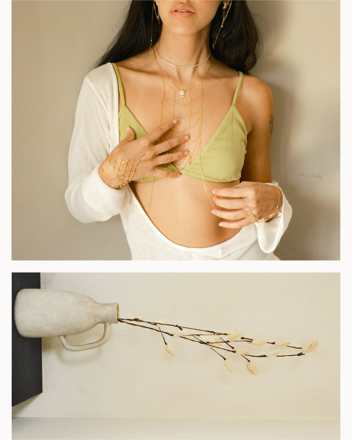 Andrea Flower Necklace - Swagychic