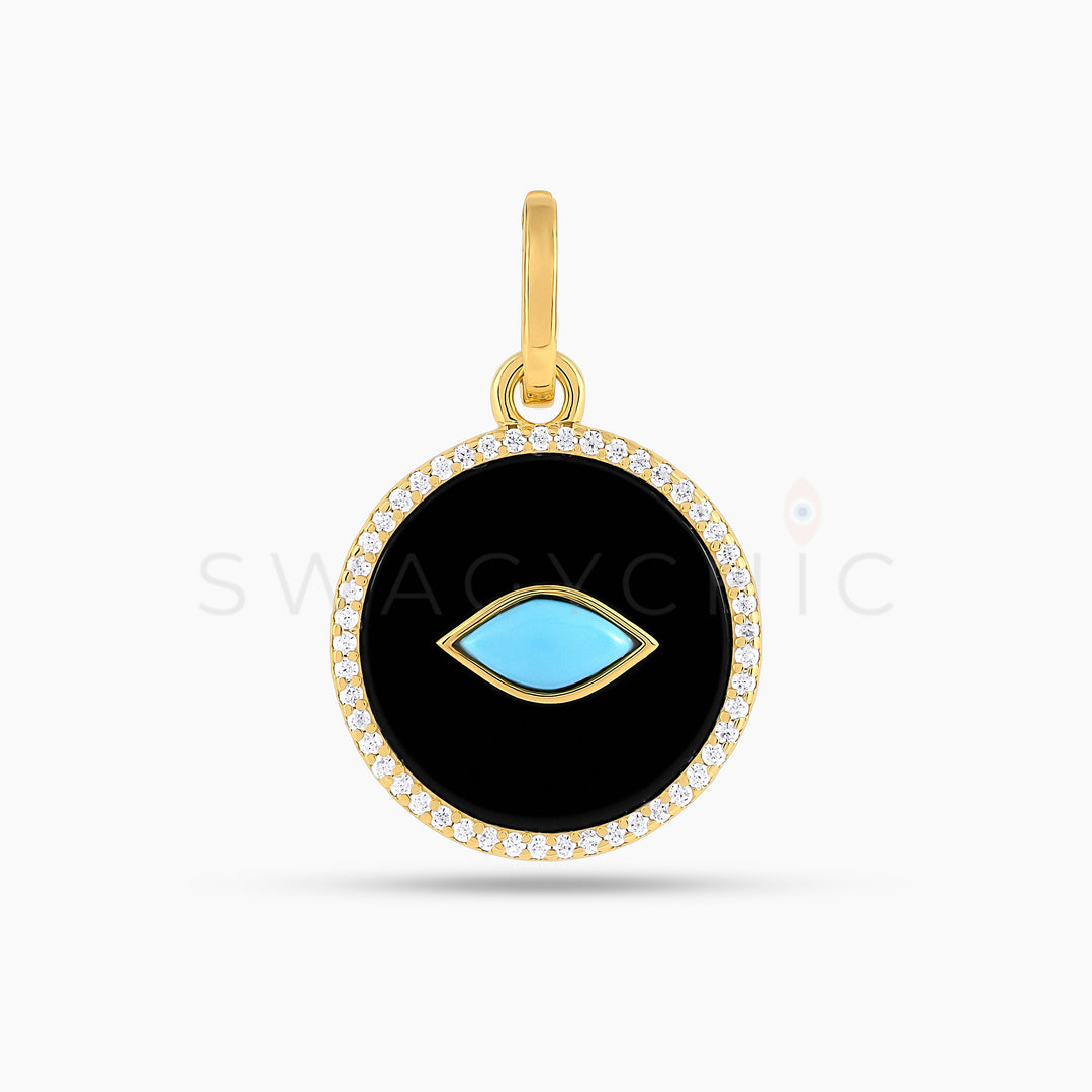 Black Onyx x Turquoise Charm - Swagychic