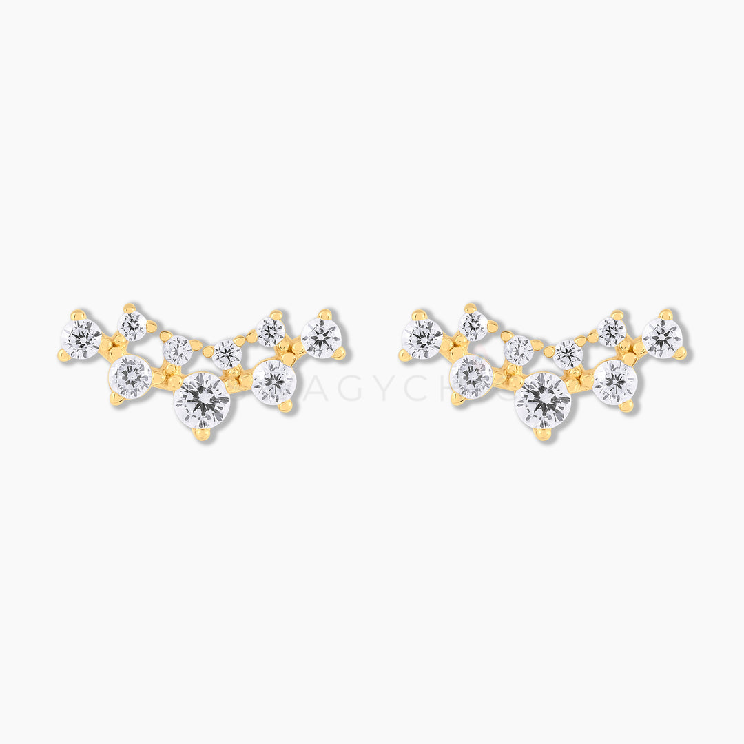CZ Tiered Crawler Studs (Wholesale) - Swagychic