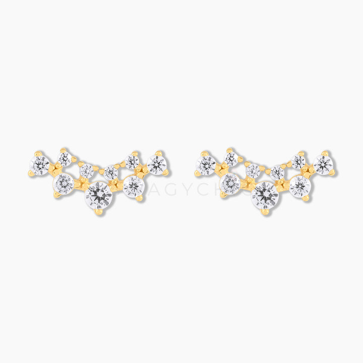CZ Tiered Crawler Studs (Wholesale) - Swagychic