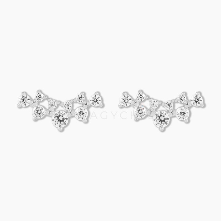 CZ Tiered Crawler Studs (Wholesale) - Swagychic
