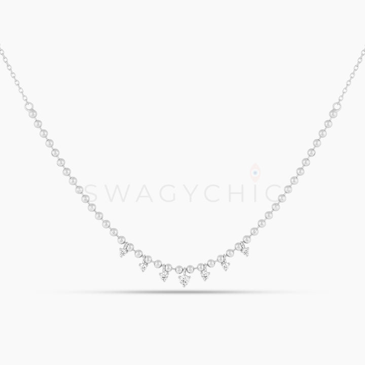 CZ Toliet Chain Necklace (Wholesale) - Swagychic
