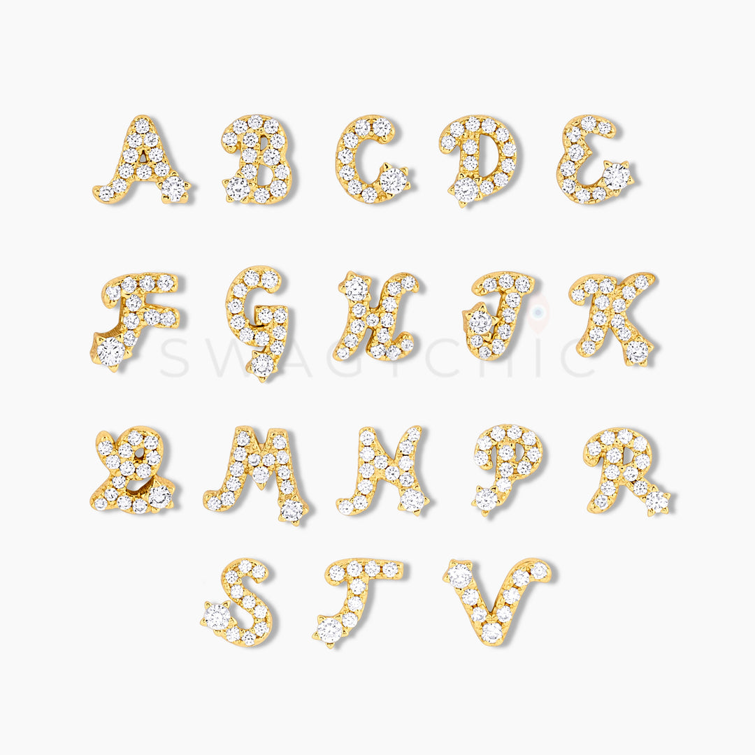 Chic Initial Studs - Swagychic