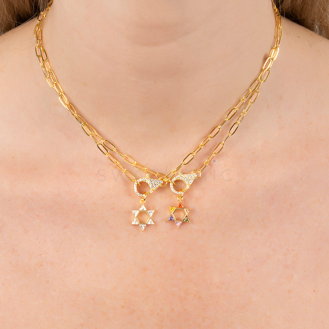 David Pastel Charm Necklace - Swagychic