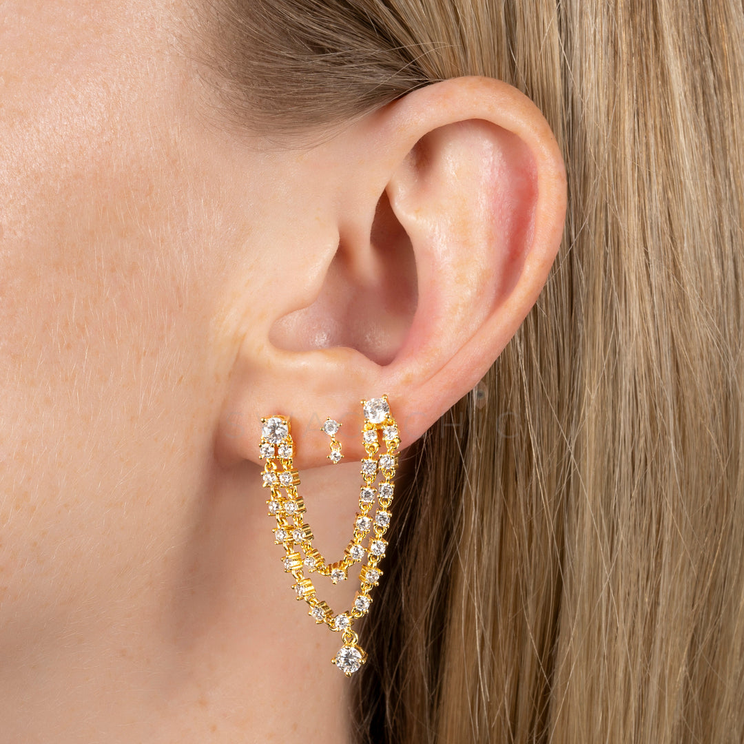 Elegance Double Piercing - Swagychic