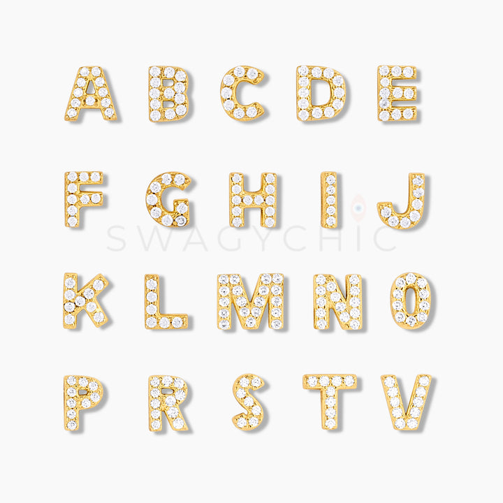 Everyday Initial Studs - Swagychic