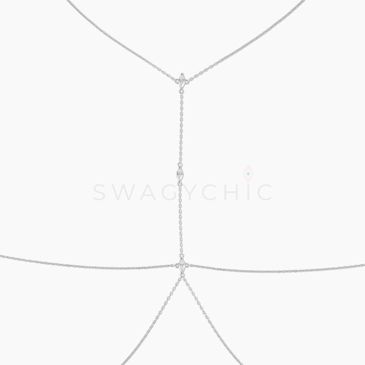 Everyday Marquise Body Chain - Swagychic