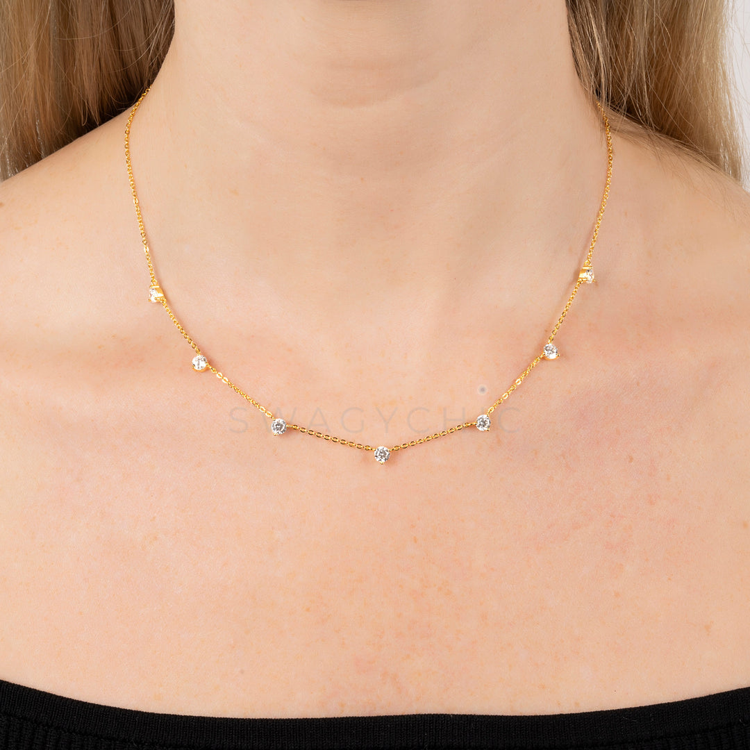 Everyday CZ Necklace - Swagychic