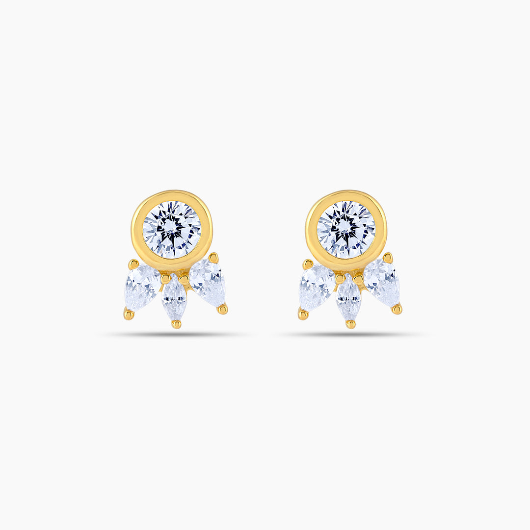Eyelash Bubble Studs
