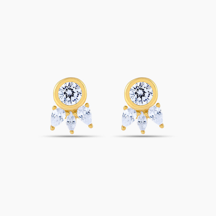 Eyelash Bubble Studs
