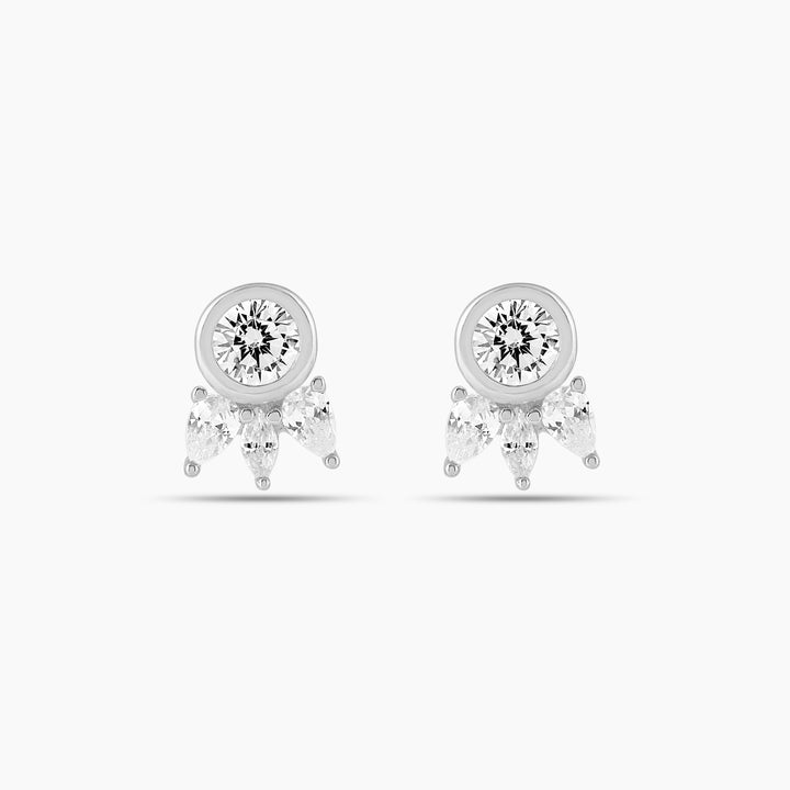 Eyelash Bubble Studs