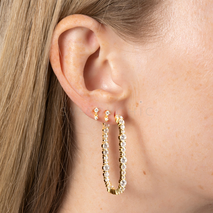 Graduated Italian-Cut Square Huggies - Swagychic