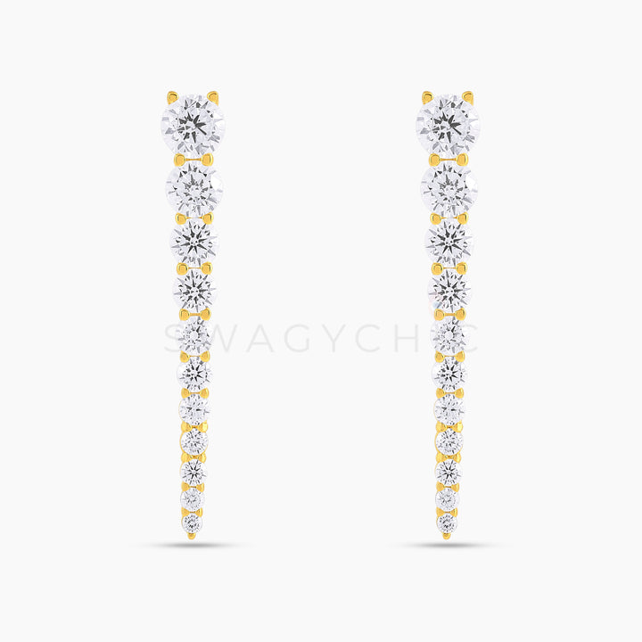 Graduated Spike Earrings - Swagychic