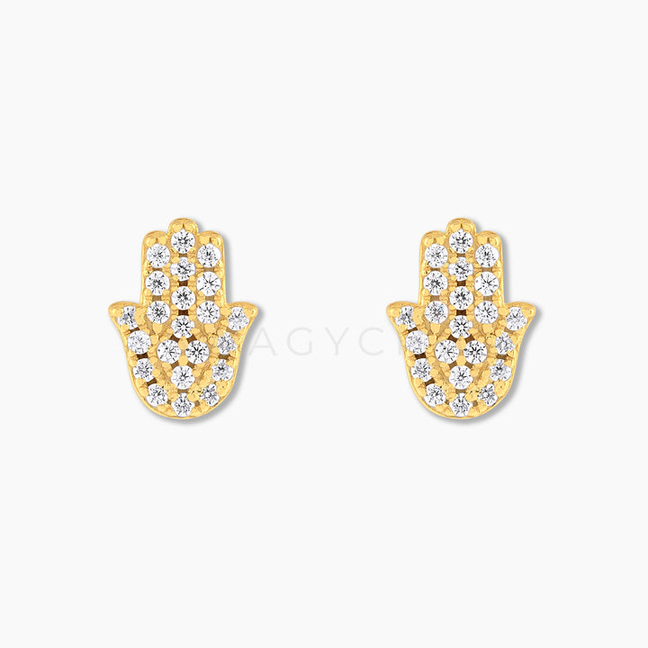 Everyday Hamsa Studs - Swagychic