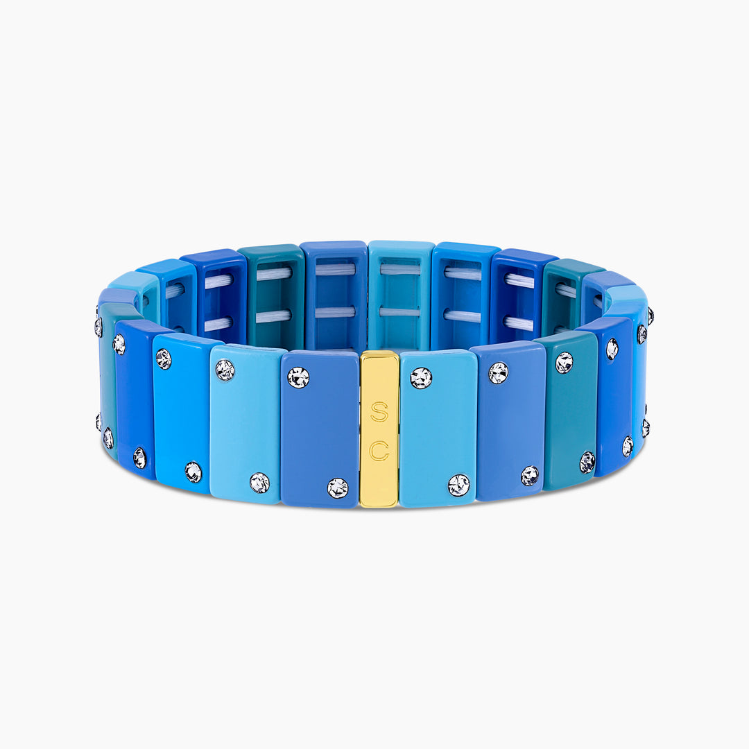Luxe Azure Stretch Bracelet - Swagychic