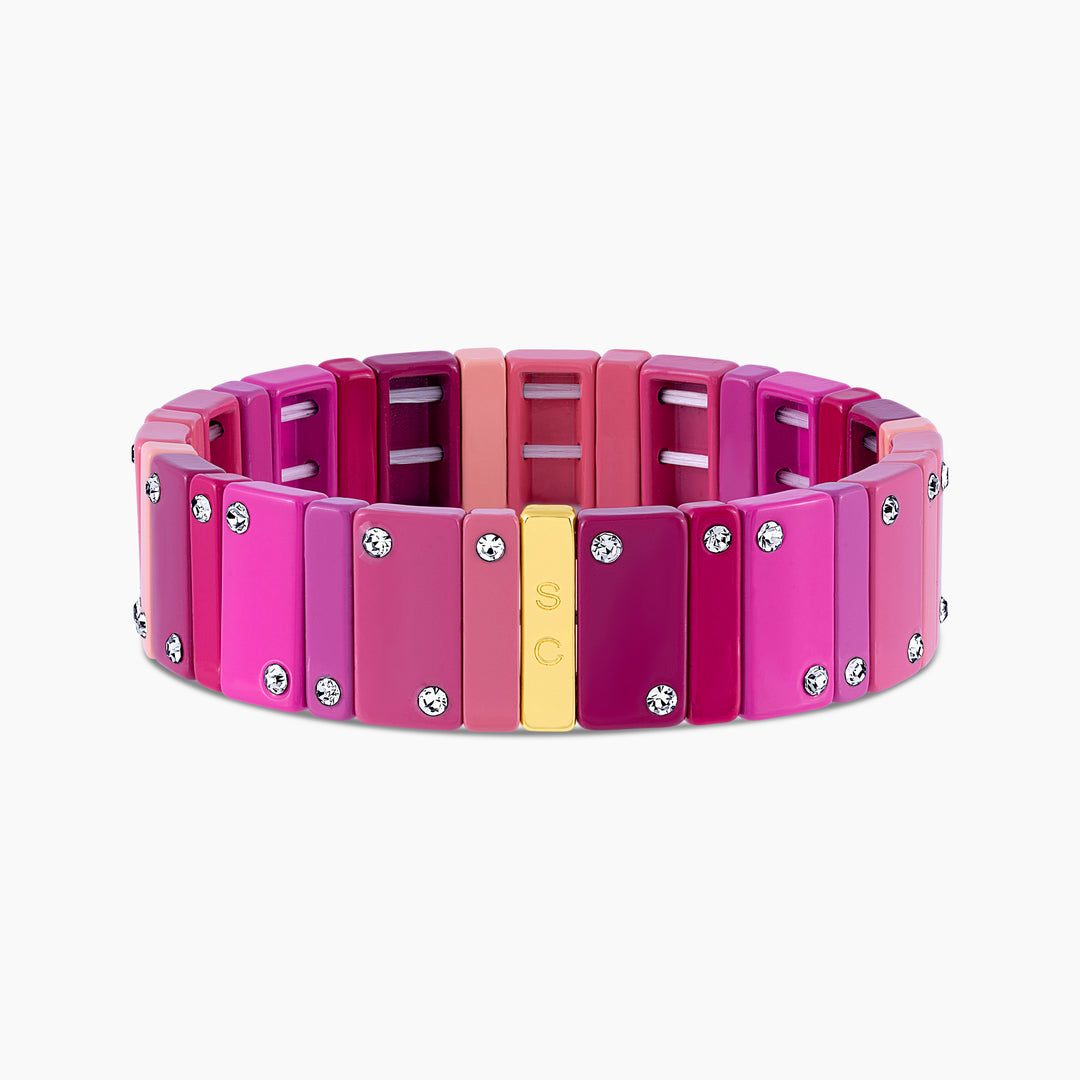 Luxe Blush Muse Stretch Bracelet - Swagychic