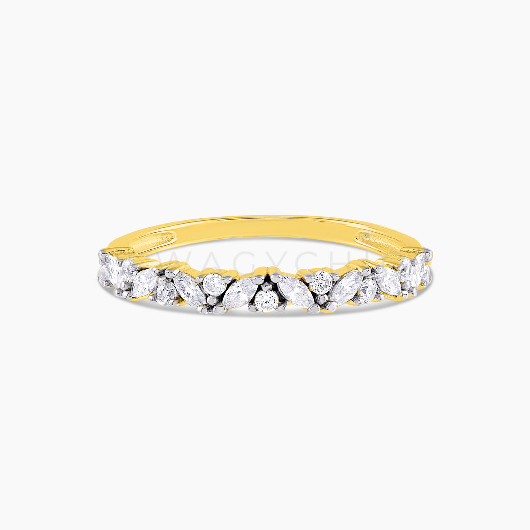 Marquise CZ Stackable Ring - Gold - Swagychic