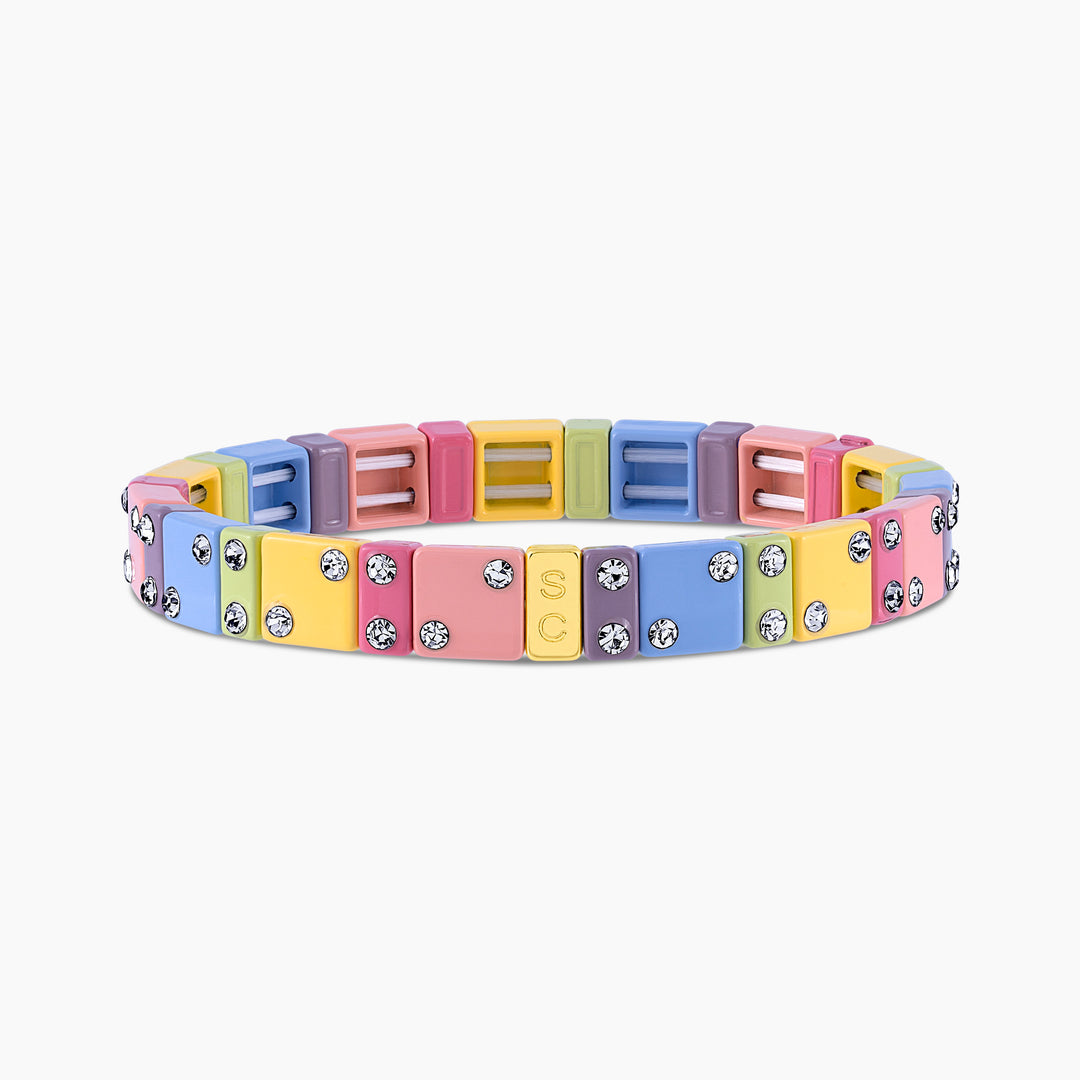 Midi Cotton Candy Stretch Bracelet - Swagychic