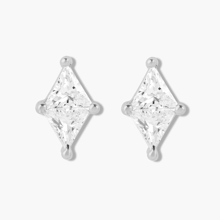 Mini Double Triangle Studs