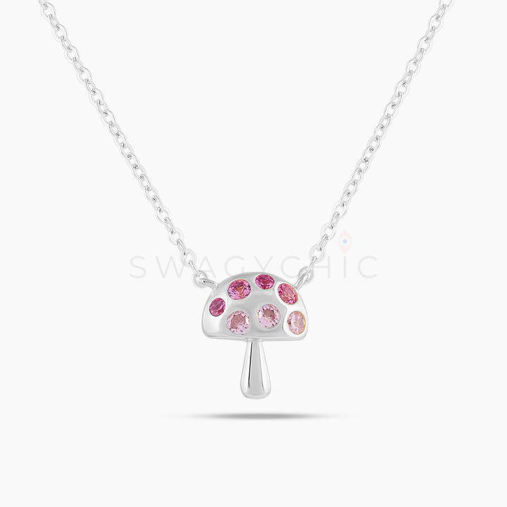 Mini Mushroom Necklace - Swagychic