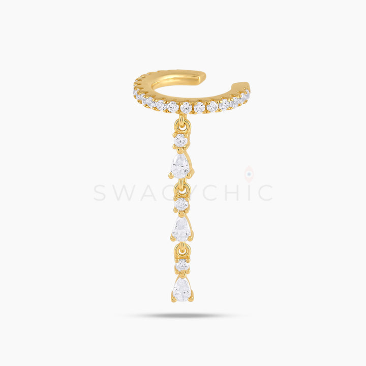 Mini Pear Elevated Drop Cuff - Swagychic