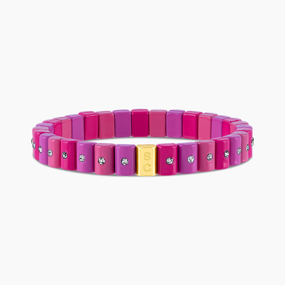 Mini Blush Muse Stretch Bracelet - Swagychic