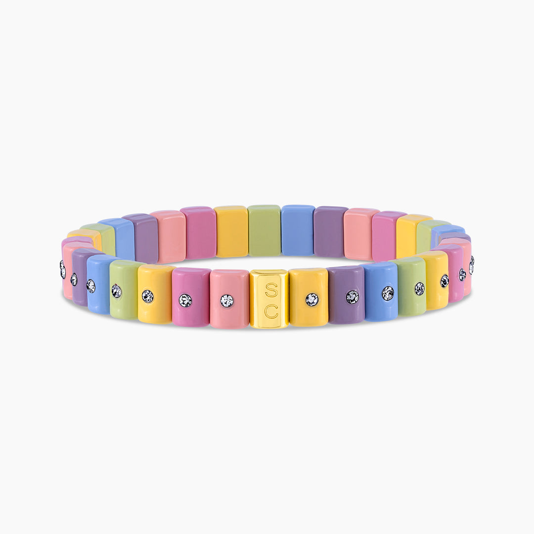 Mini Cotton Candy Stretch Bracelet - Swagychic