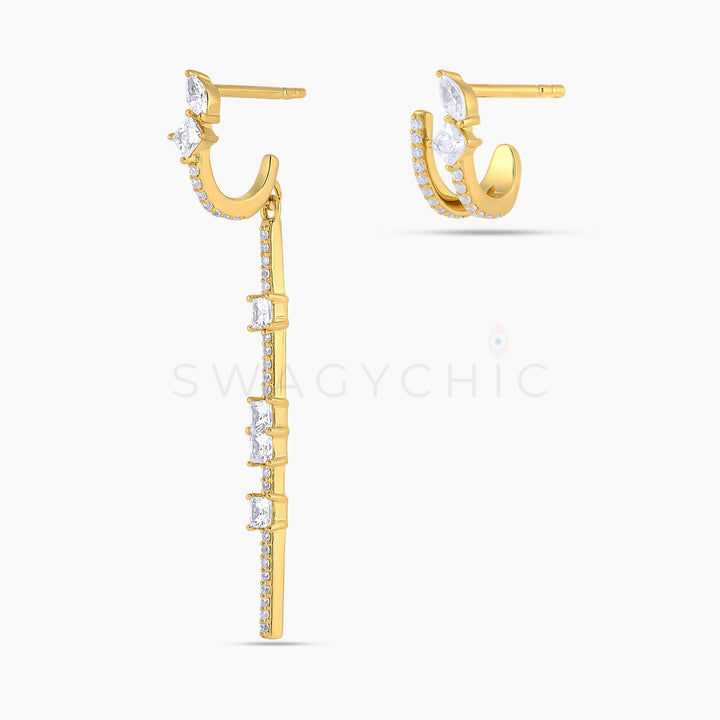 Multi-Stone Mix Drop Earrings - Swagychic