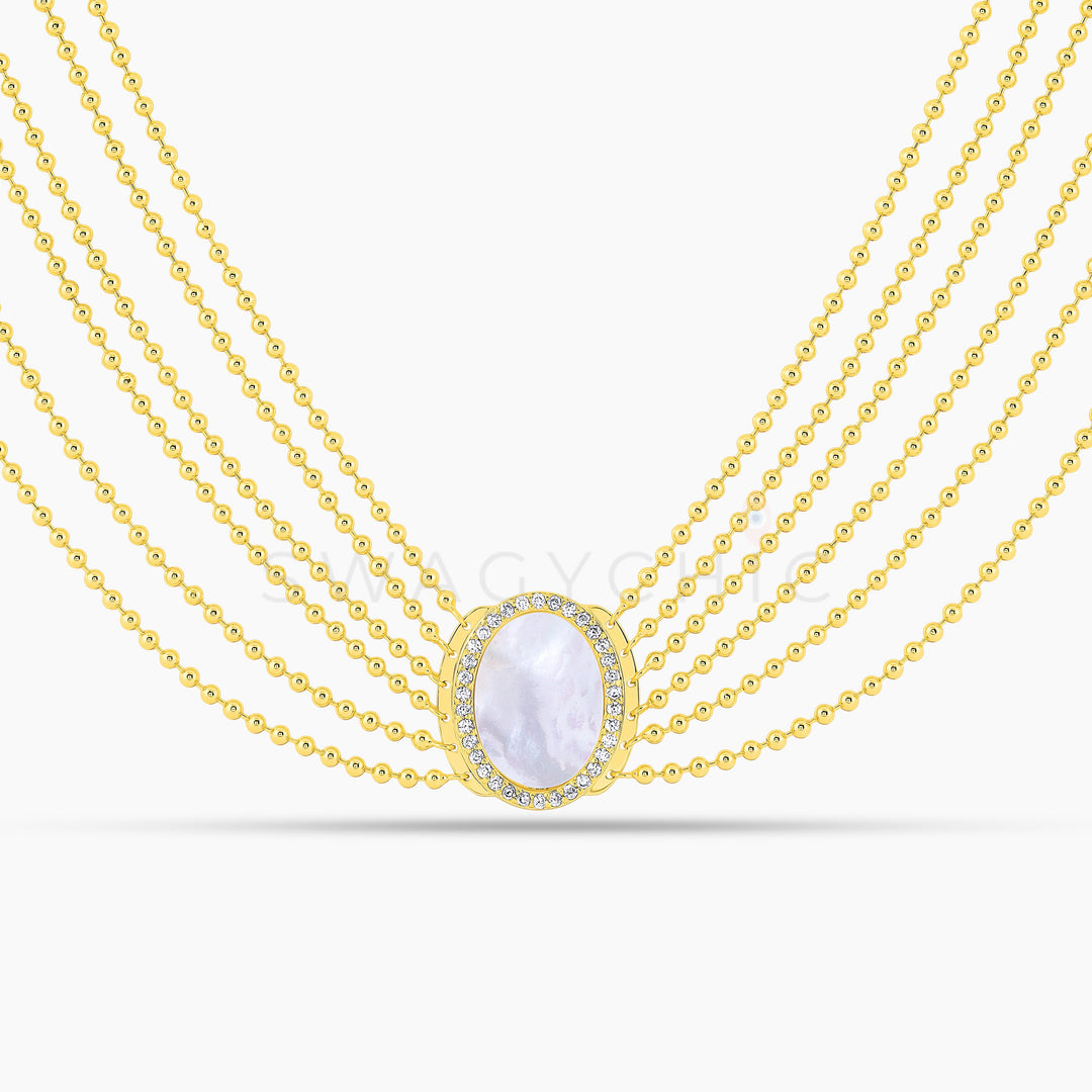 The Pearl Opulance Necklace (Wholesale) - Swagychic
