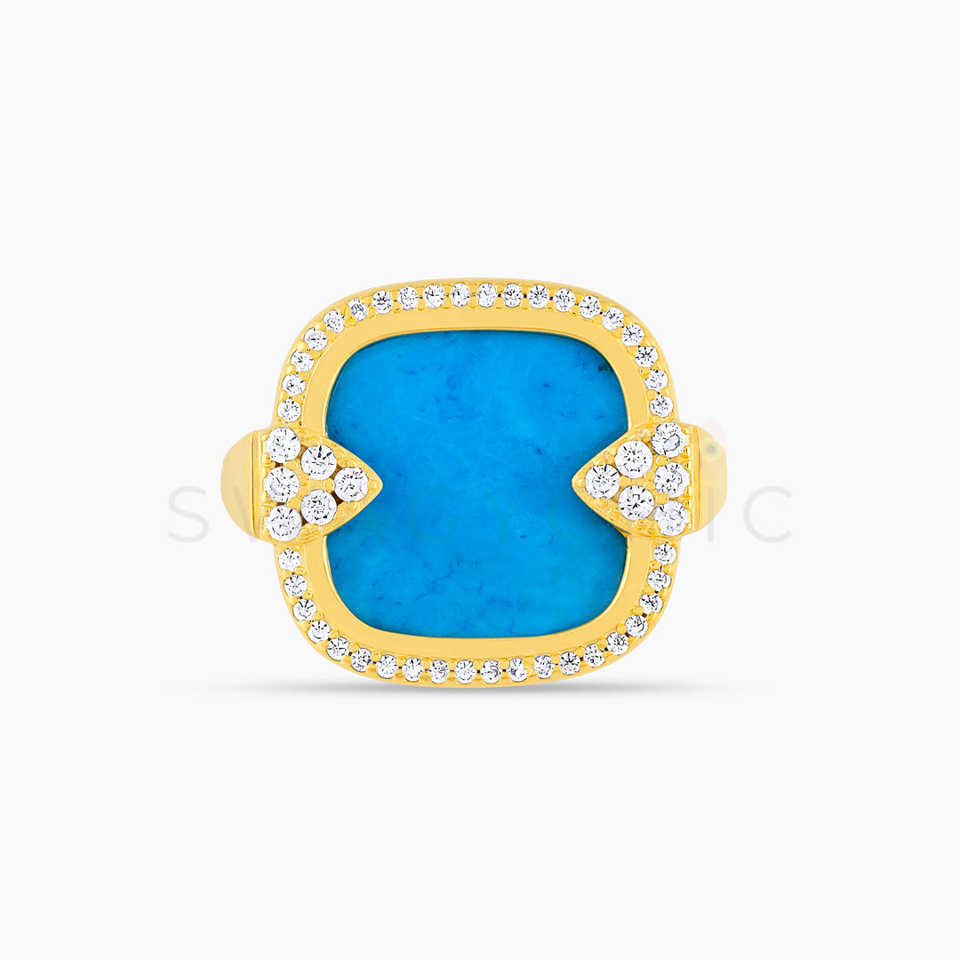 The Turquoise Dutchess Ring (Wholesale) - Swagychic