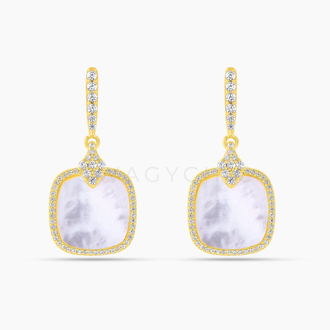 The Debutante Pearl Mini Drop Earrings - Swagychic