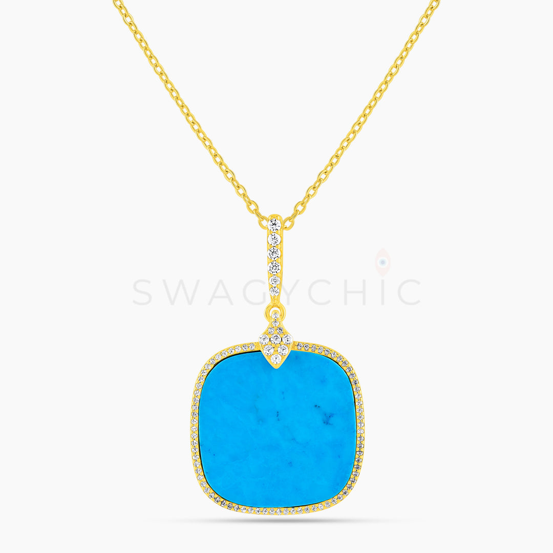 The Debutante Turquoise Necklace (Wholesale) - Swagychic
