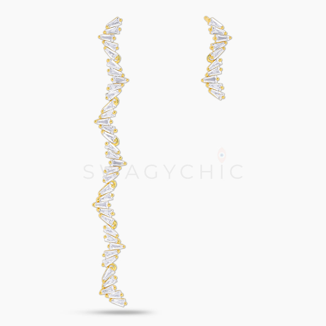 Trinity Mix Drop Earrings - Swagychic