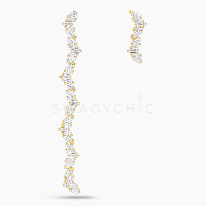 Trinity Mix Drop Earrings - Swagychic