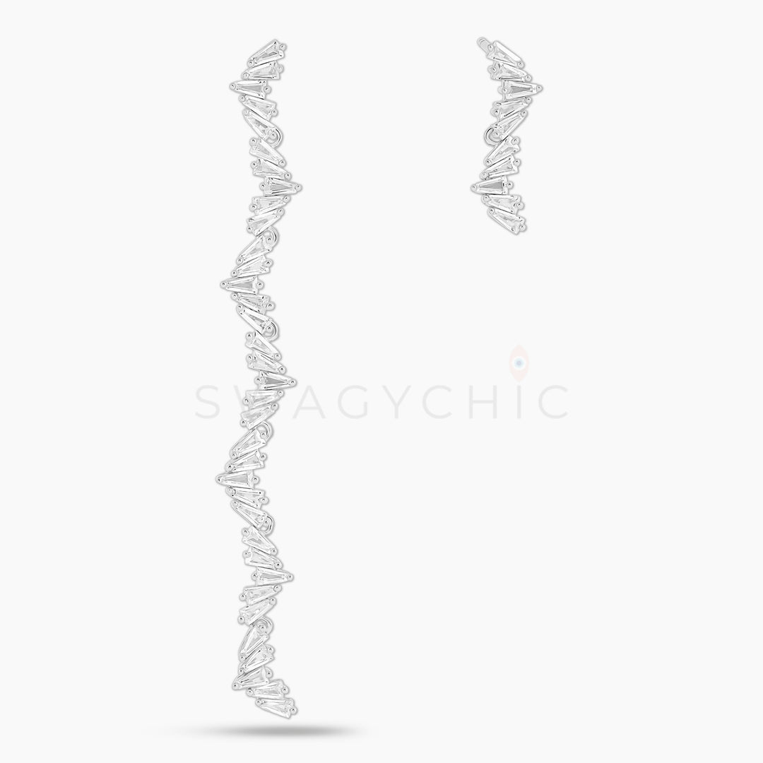 Trinity Mix Drop Earrings - Swagychic