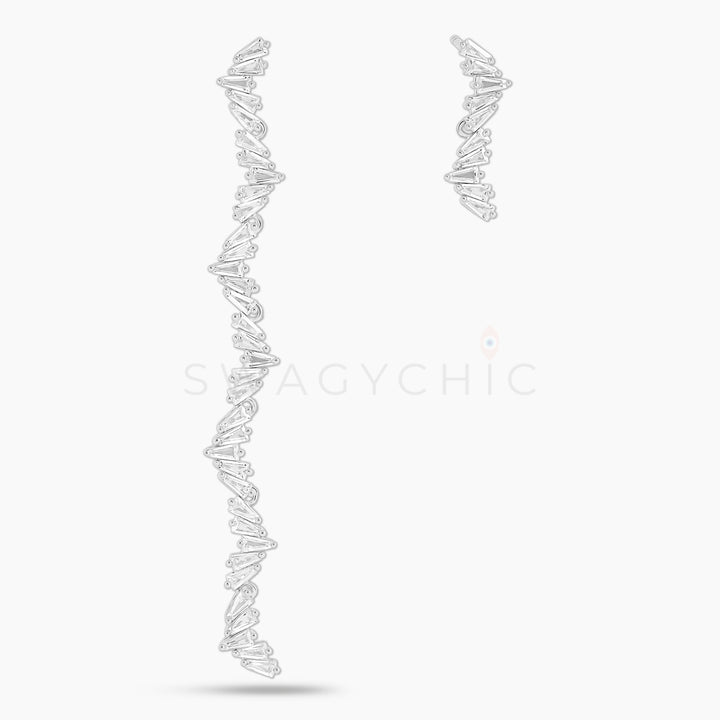Trinity Mix Drop Earrings - Swagychic