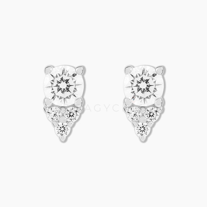 Triple Dot Point Studs (Wholesale) - Swagychic