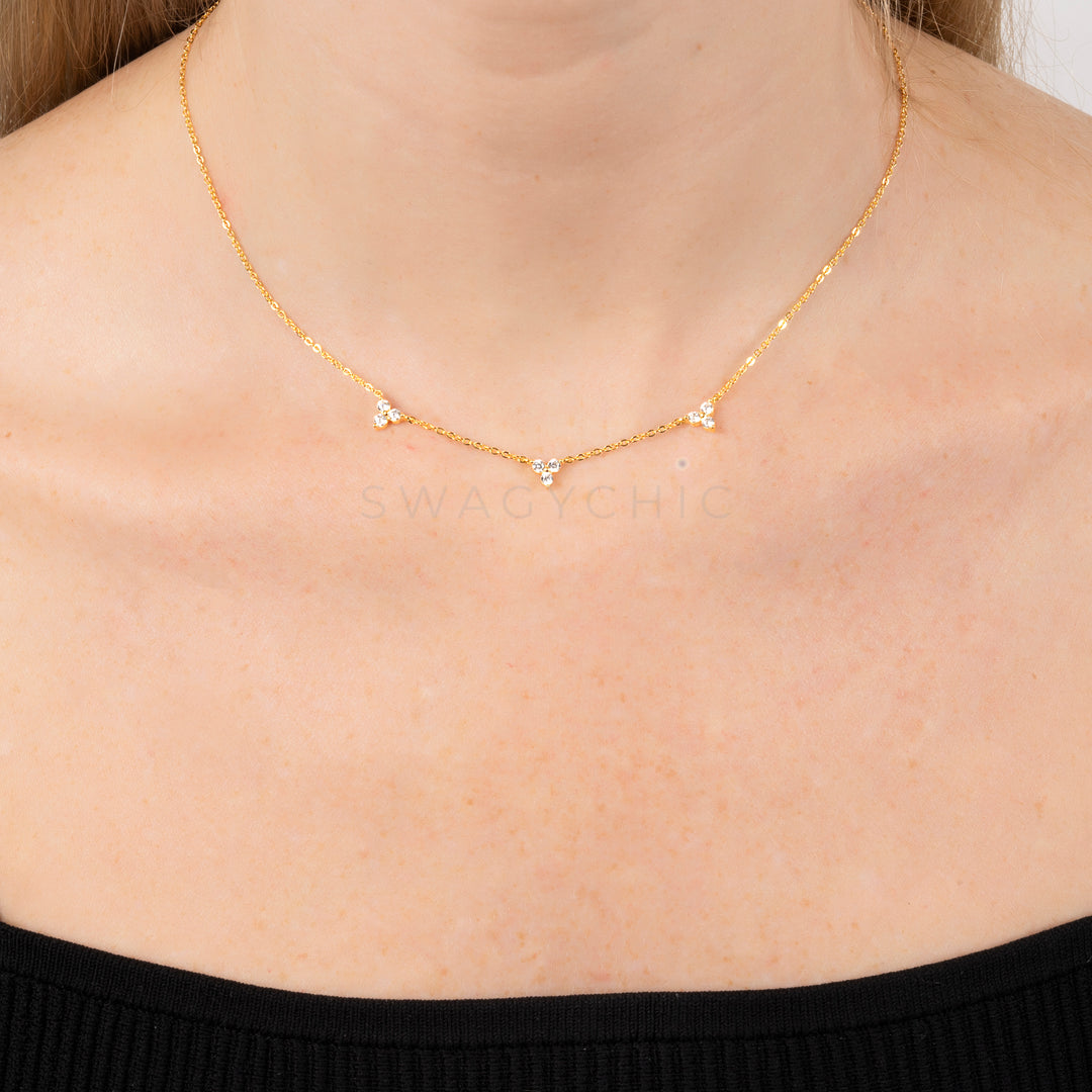 Triple Dot Everyday Necklace - Swagychic