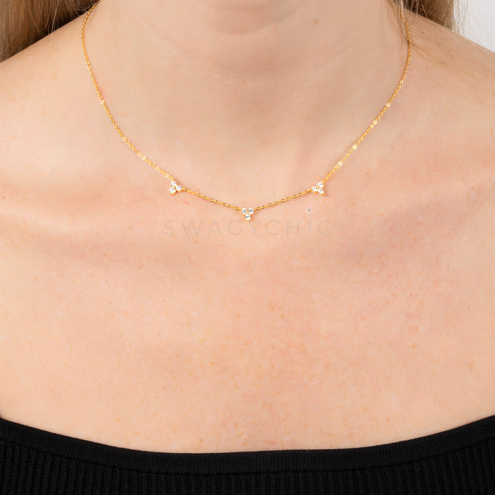 Triple Dot Everyday Necklace - Swagychic