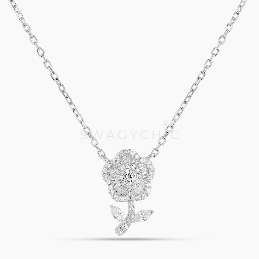 Andrea Flower Necklace - Swagychic