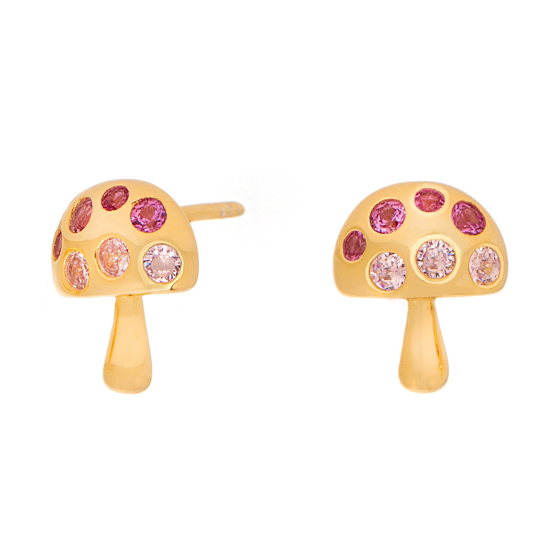 Chunky Mushroom Studs - Swagychic