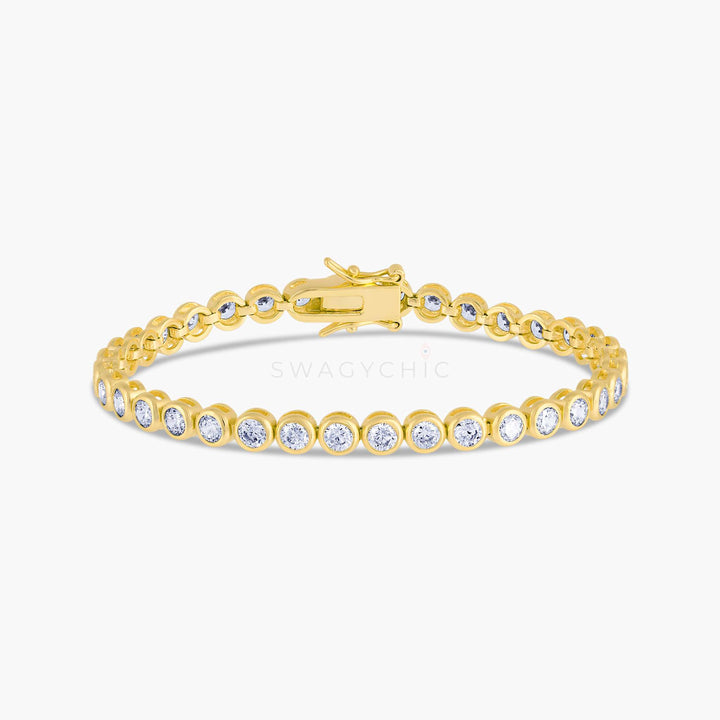 Bubble Bezel Tennis Bracelet - Swagychic
