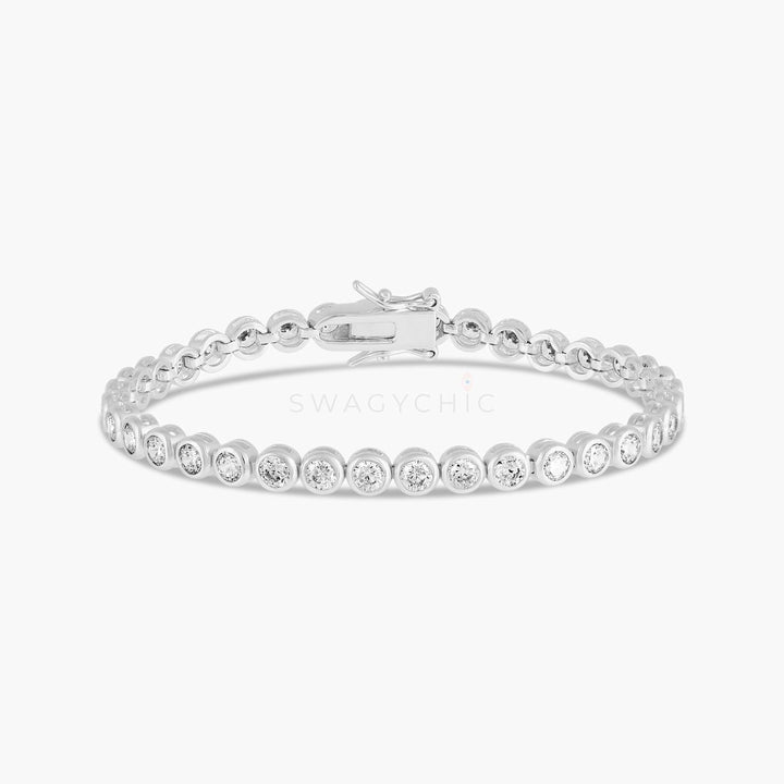 Bubble Bezel Tennis Bracelet - Swagychic