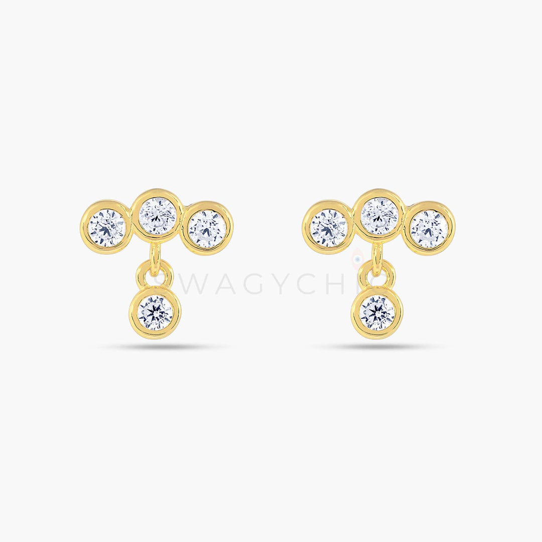Bubble Dangle Studs - Swagychic