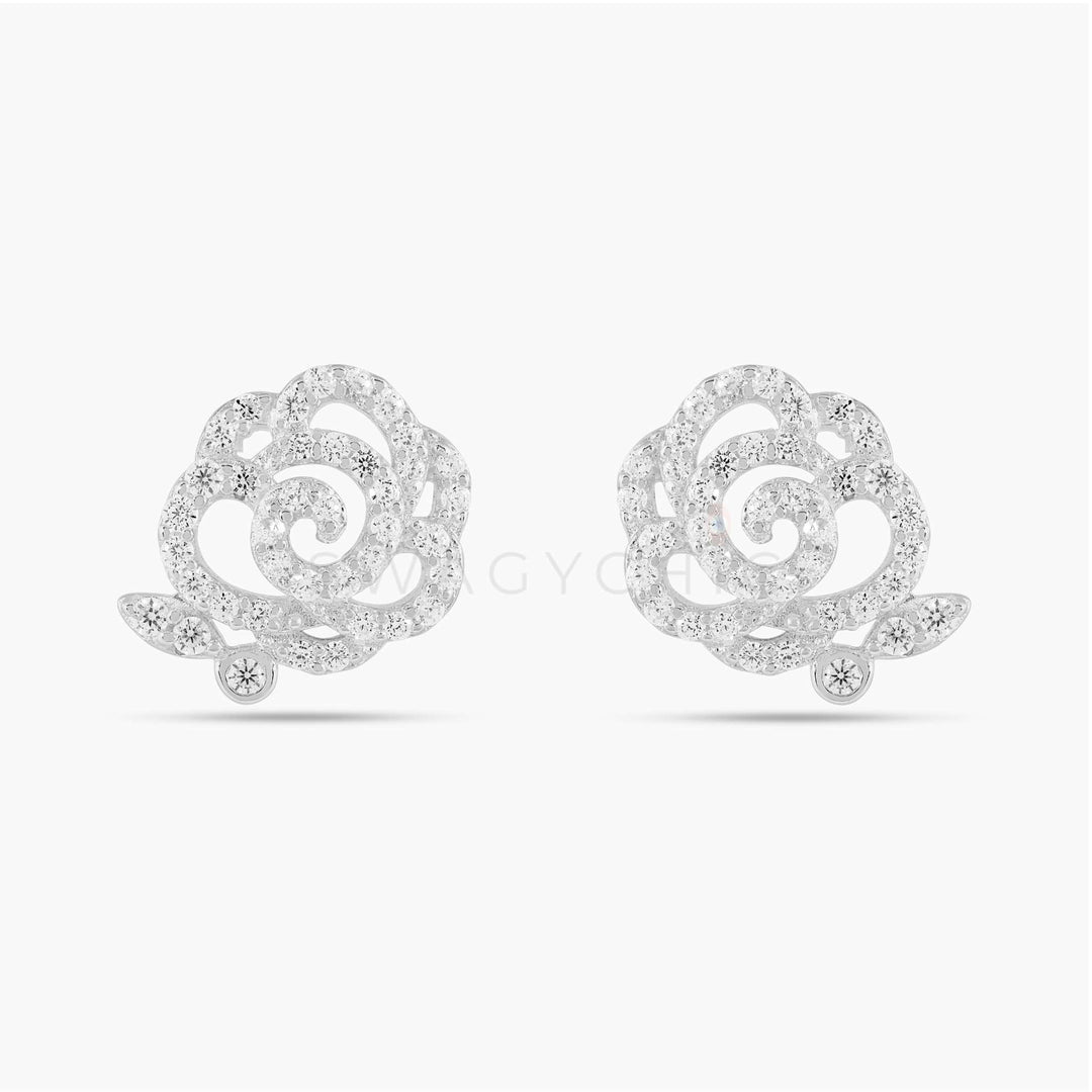 Chic Rose Studs - Swagychic