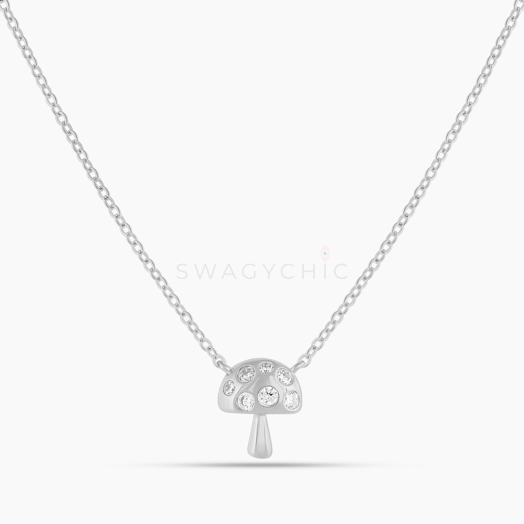 Chunky Mushroom Necklace - Swagychic