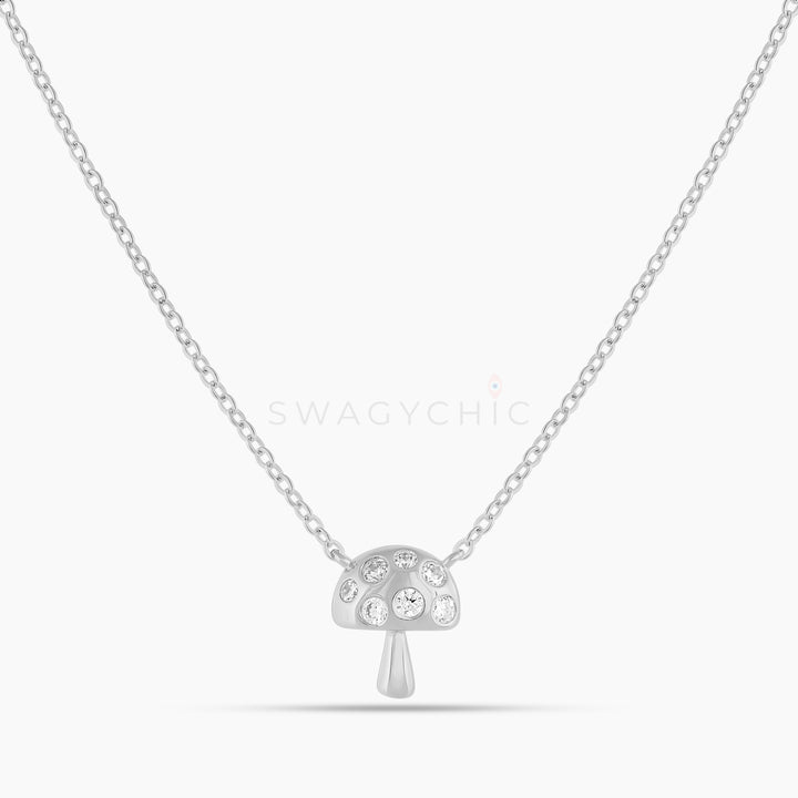 Chunky Mushroom Necklace - Swagychic